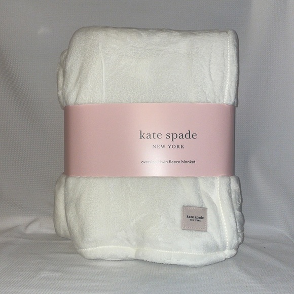 kate spade Other - Kate spade oversized twin fleece blanket